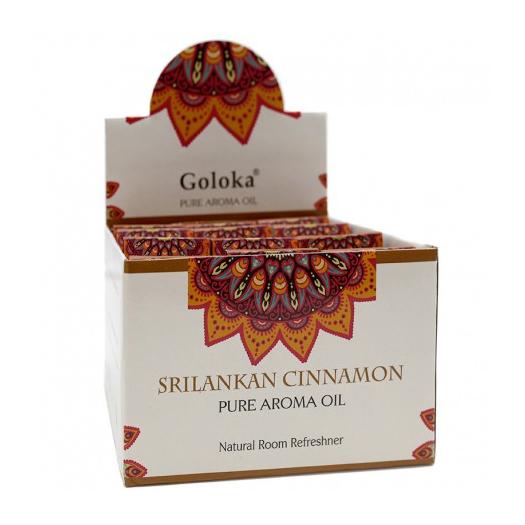 Aceite de Fragancia Canela de Sri Lanka Goloka 10ml