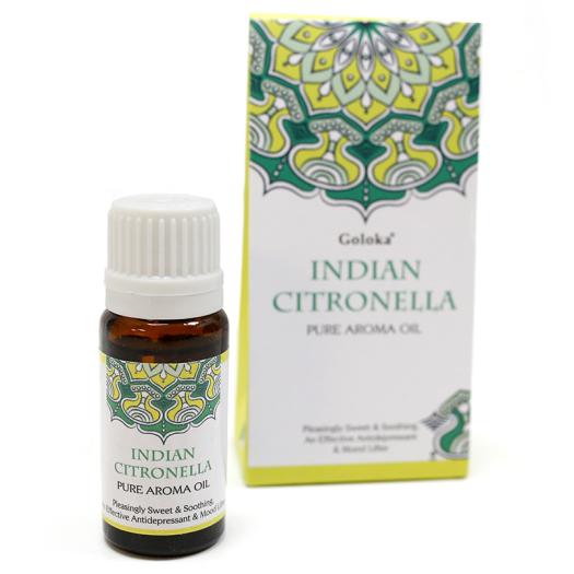 Aceite de Fragancia Citronela India Goloka 10ml
