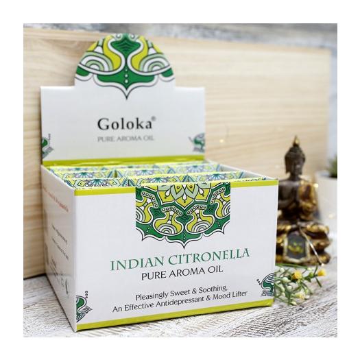 Aceite de Fragancia Citronela India Goloka 10ml