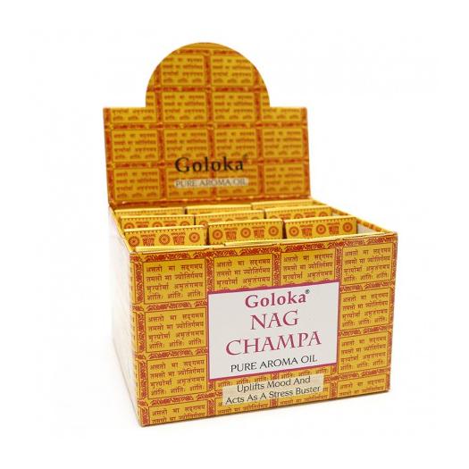 Aceite de Fragancia Nag Champa Goloka 10ml