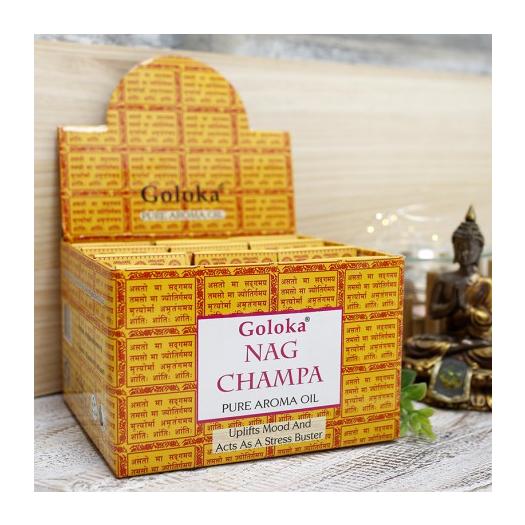 Aceite de Fragancia Nag Champa Goloka 10ml