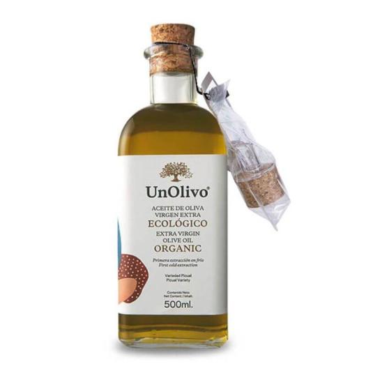 Aceite de Oliva Bio Frasca Cristal 500ml Un Olivo