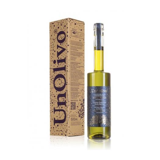 Aceite de Oliva Premium de Cosecha Temprana Bio Cristal 500ml Un Olivo