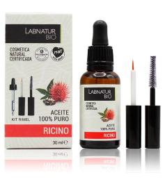 Aceite Puro de Ricino con Kit de Rímel Labnatur Bio 30ml