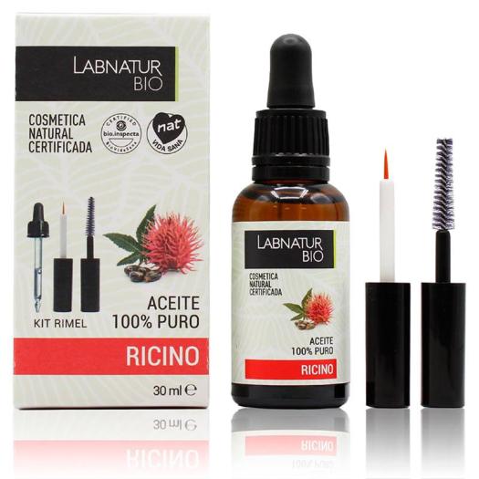 Aceite Puro de Ricino con Kit de Rímel Labnatur Bio 30ml