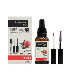 Aceite Puro de Ricino con Kit de Rímel Labnatur Bio 30ml