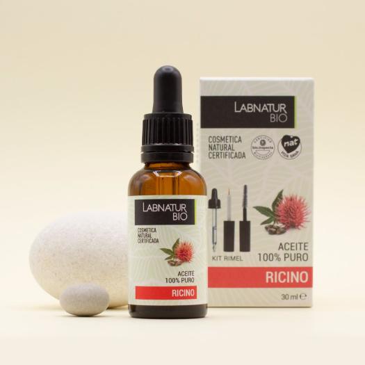 Aceite Puro de Ricino con Kit de Rímel Labnatur Bio 30ml