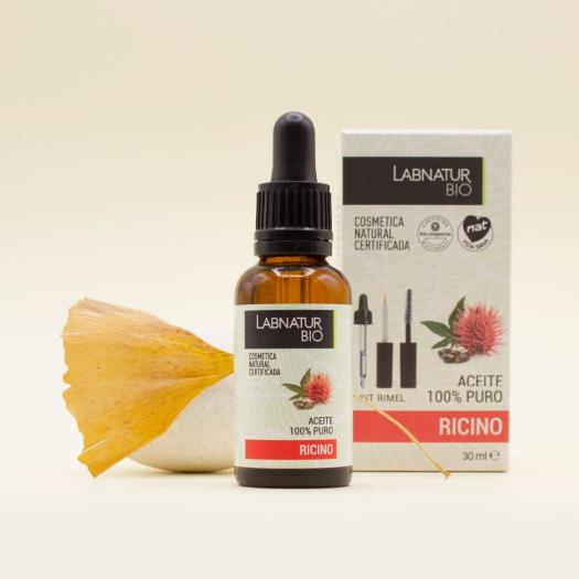 Aceite Puro de Ricino con Kit de Rímel Labnatur Bio 30ml