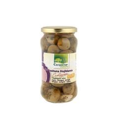 Aceituna Hojiblanca Ajo y Orégano Campomar Bio 350g