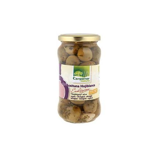 Aceituna Hojiblanca Ajo y Orégano Campomar Bio 350g