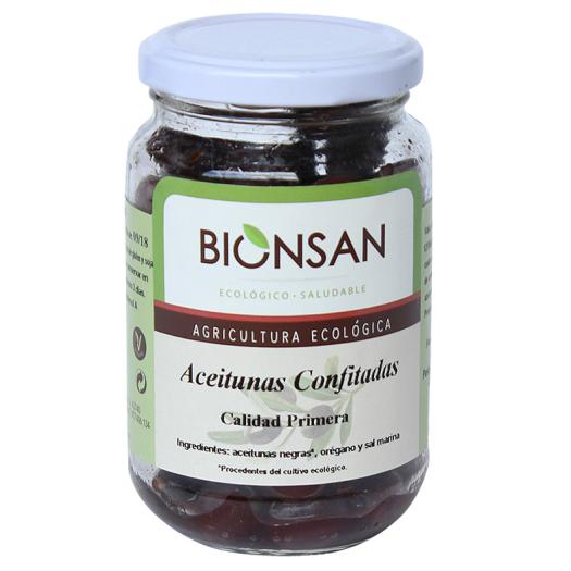 Aceituna Negra Confitada Bionsan Bio 200g