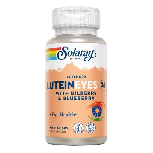 Advanced Lutein Eyes 24mg Luteina Solaray 60 VegCaps
