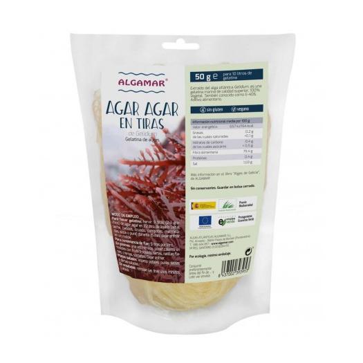 Agar Agar en Tiras Algamar Bio 50g