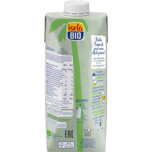 Agua de Coco IsolaBio Bio 500ml