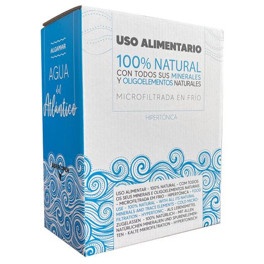 Agua de Mar del Océano Atlántico Algamar 3L