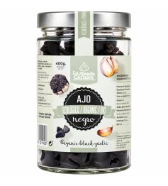 Ajo Negro Dientes Pelados en Bote de Cristal La Abuela Carmen Bio 400g