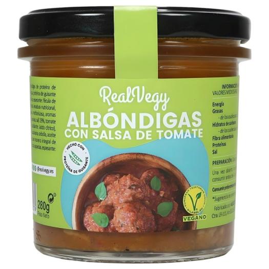 Albóndigas Real Vegy en Bote de Cristal Emperatriz  280g