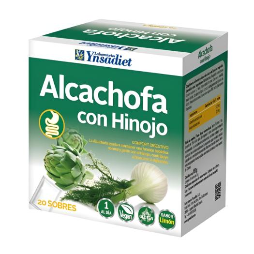 Alcachofa con Hinojo Ynsadiet 20 sobres