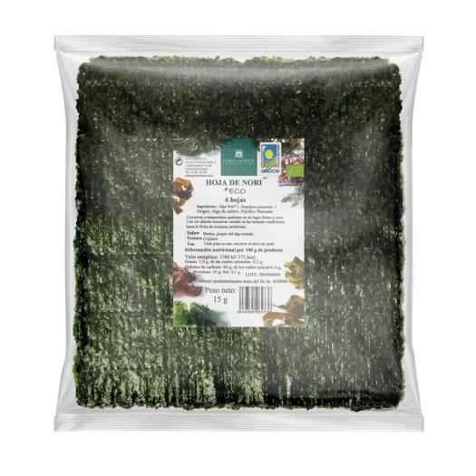 Alga Nori Sushi 6 Hojas Porto Muiños 15g