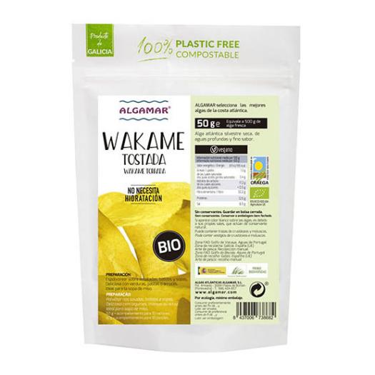 Alga Wakame Crocante Algamar Bio 100g