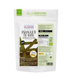 Algas Secas Espagueti de Mar Algamar Bio 50g