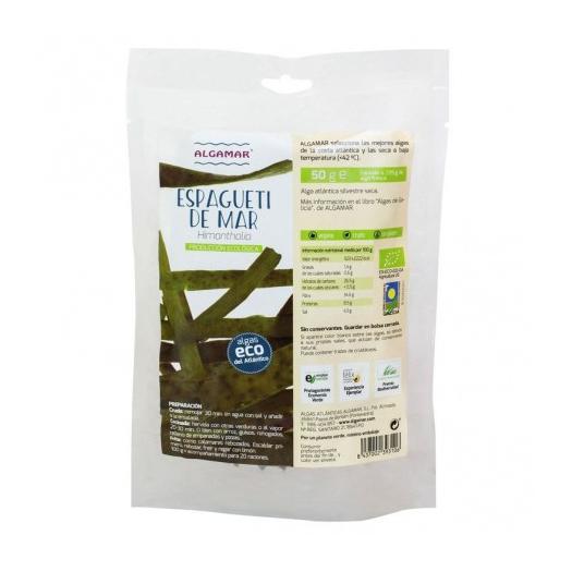 Algas Secas Espagueti de Mar Algamar Bio 50g
