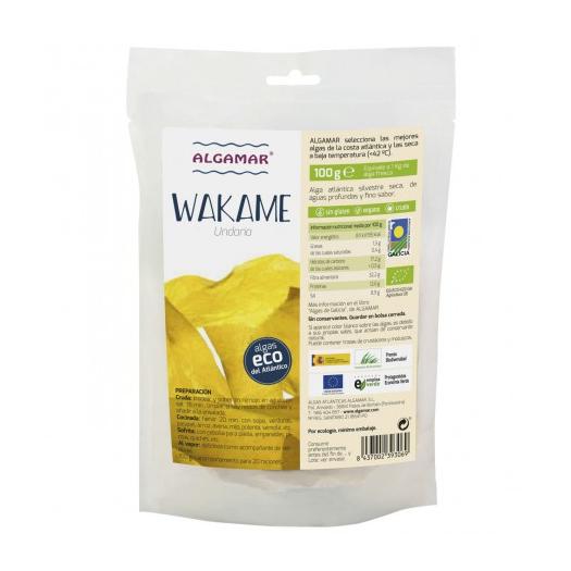 Algas Secas Wakame Algamar Bio 100g