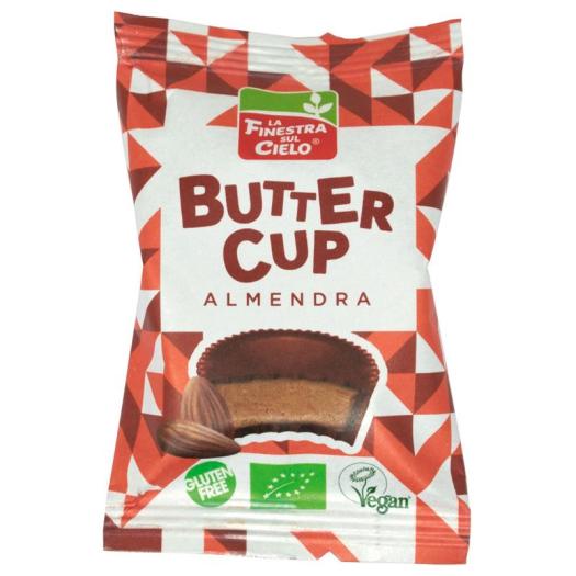 Almendra Butter Cup Sin Gluten La Finestra Bio 25g