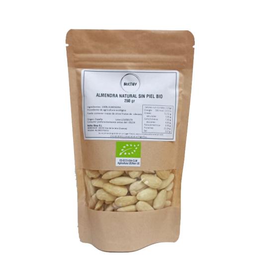Almendra Nacional Natural Repelada Nulthy Bio 250g