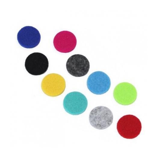 Almohadillas de repuesto para Colgante de Aromaterapia 30mm 10uds