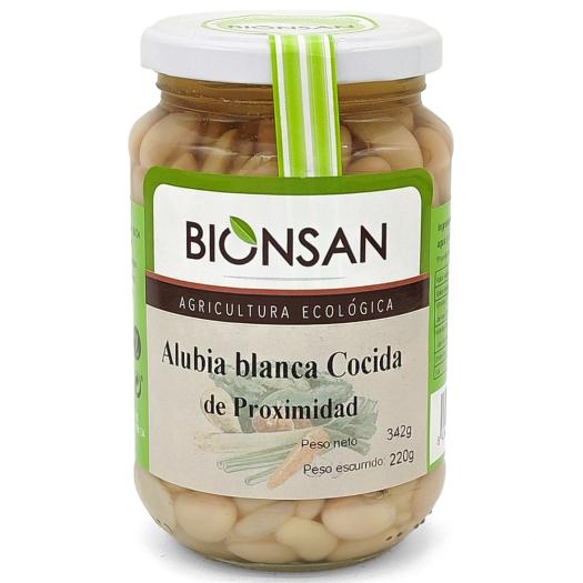 Alubias Blancas Cocidas Bionsan Bio 220g