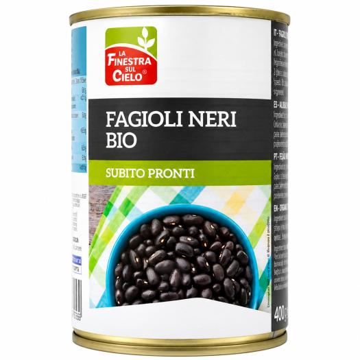 Alubias Negras en Lata La Finestra Bio 400g
