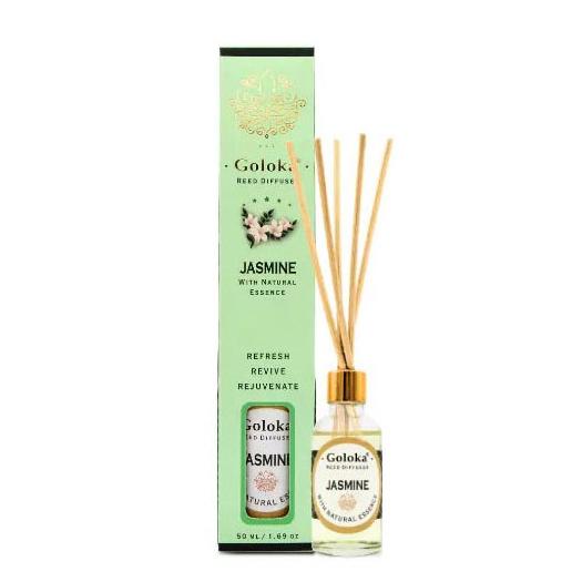Ambientador Mini Mikado Jazmín Goloka Reed Diffuser 50ml