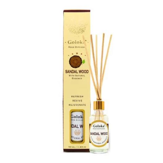 Ambientador Mini Mikado Sándalo Goloka Reed Diffuser 50ml
