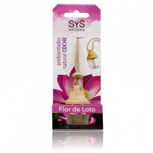 Ambientador Natural para Coche Flor de Loto SYS 7ml