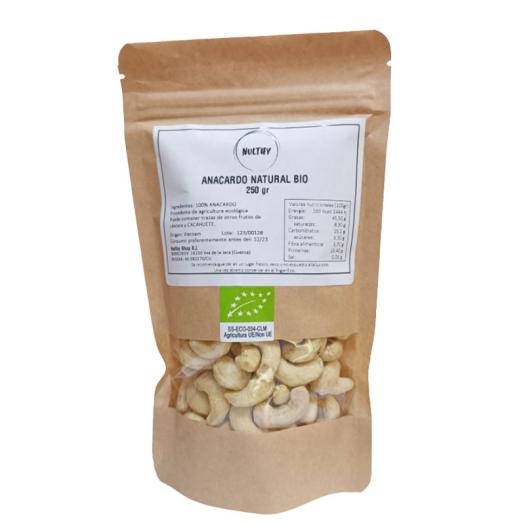 Anacardos Natural Nulthy Bio 250g