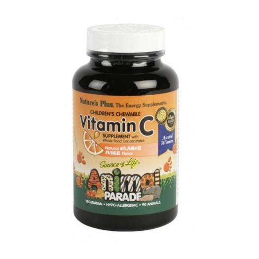Animal Parade Vitamina C Nature´s plus 90 Comp Masticables