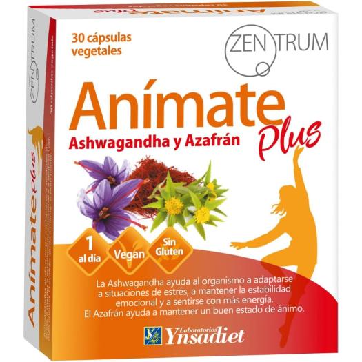 Anímate Plus Zentrum Ynsadiet 30 Cápsulas Vegetales