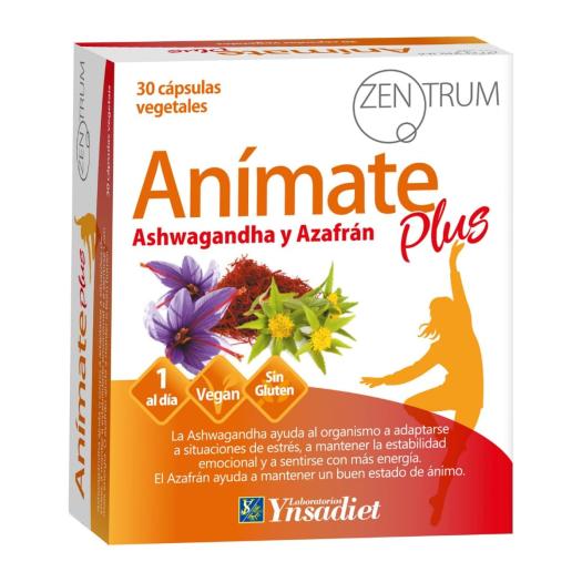 Anímate Plus Zentrum Ynsadiet 30 Cápsulas Vegetales