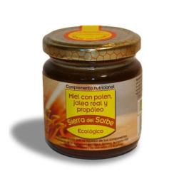 Apikomplex Miel con Polen Jalea y Propóleo Bio Sierra del Sorbe 250g