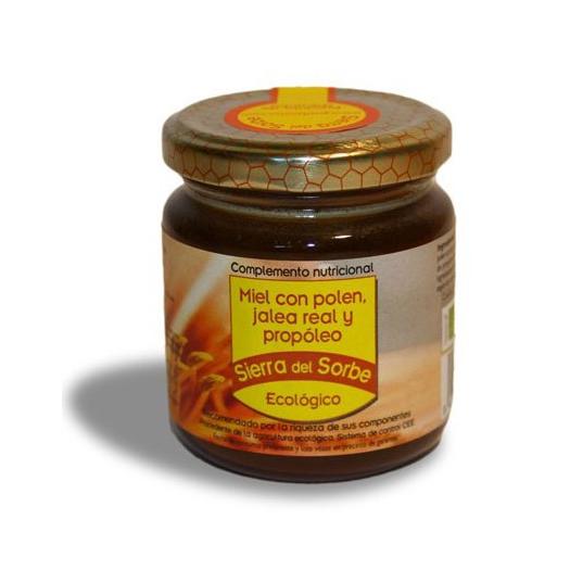 Apikomplex Miel con Polen Jalea y Propóleo Bio Sierra del Sorbe 250g