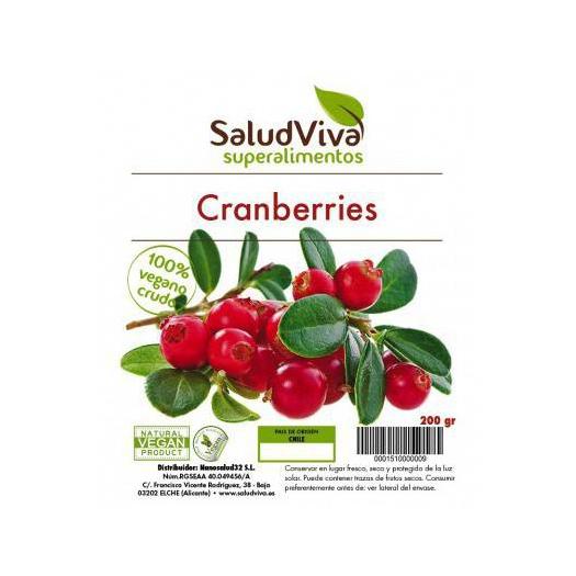 Arandanos Rojos de Chile 200g