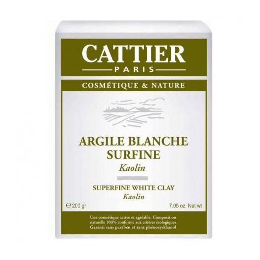 Arcilla Blanca Superfina Cattier Bio 200g