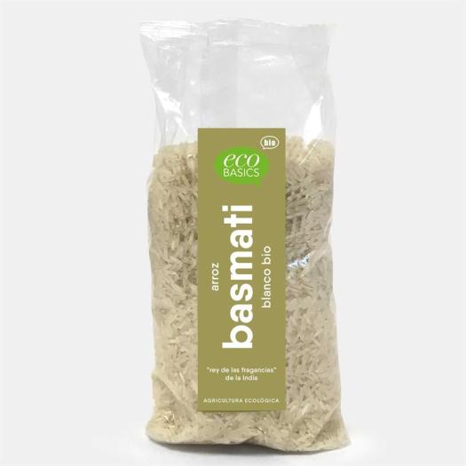 Arroz Basmati Blanco EcoBasics Bio 500g