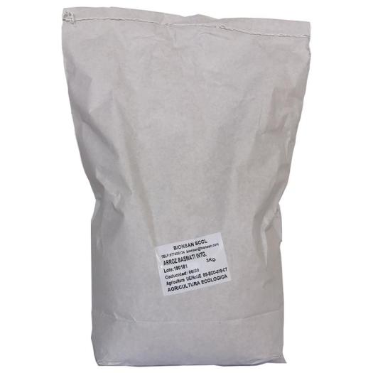 Arroz Basmati Integral Granel Bionsan Bio 3 Kg