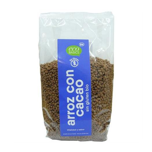 Arroz Inflado con Cacao Sin Gluten EcoBasics Bio 200g