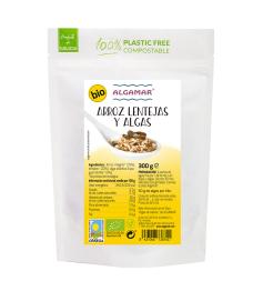 Arroz Lentejas y Algas Algamar Bio 300g