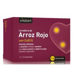 Arroz Rojo con CoQ10 Vitalart 60 Comprimidos