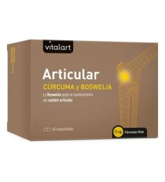 Articular con Cúrcuma y Boswelia Vitalart 60 Comprimidos