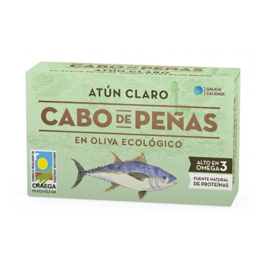 Atún Claro en Aceite de Oliva Cabo de Peñas Bio 111g